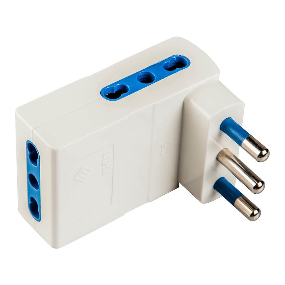 Adattatore Triplo S10-3pr. 10/16a B. - Foto 1
