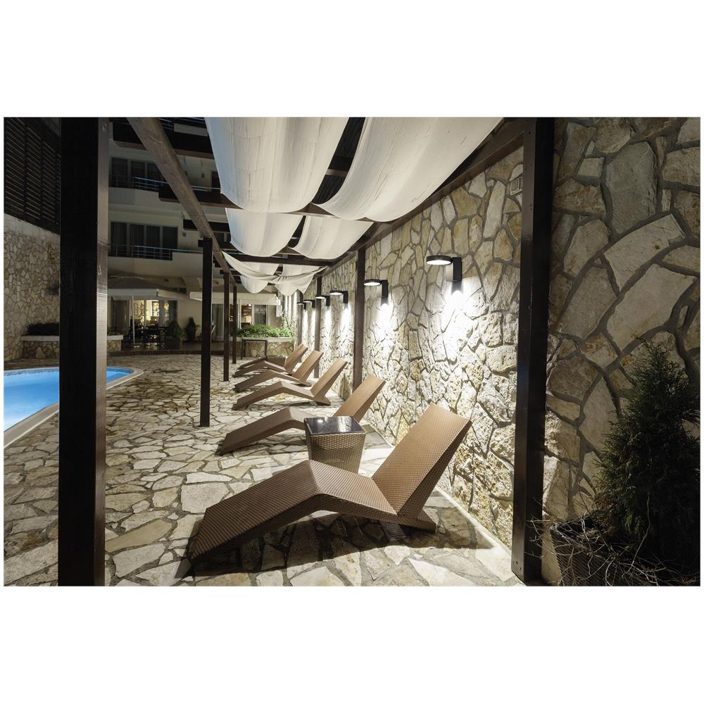 Dafne, Applique Led Verticale Da Esterno, Ip 54, Flussoregolabile, Con Finitura Antracite - Foto 3