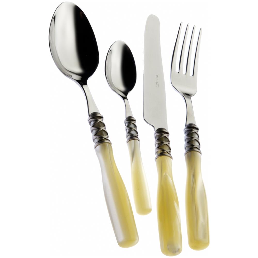 Servizio Posate 49 Pz ""arianna"" Avorio - Foto 1