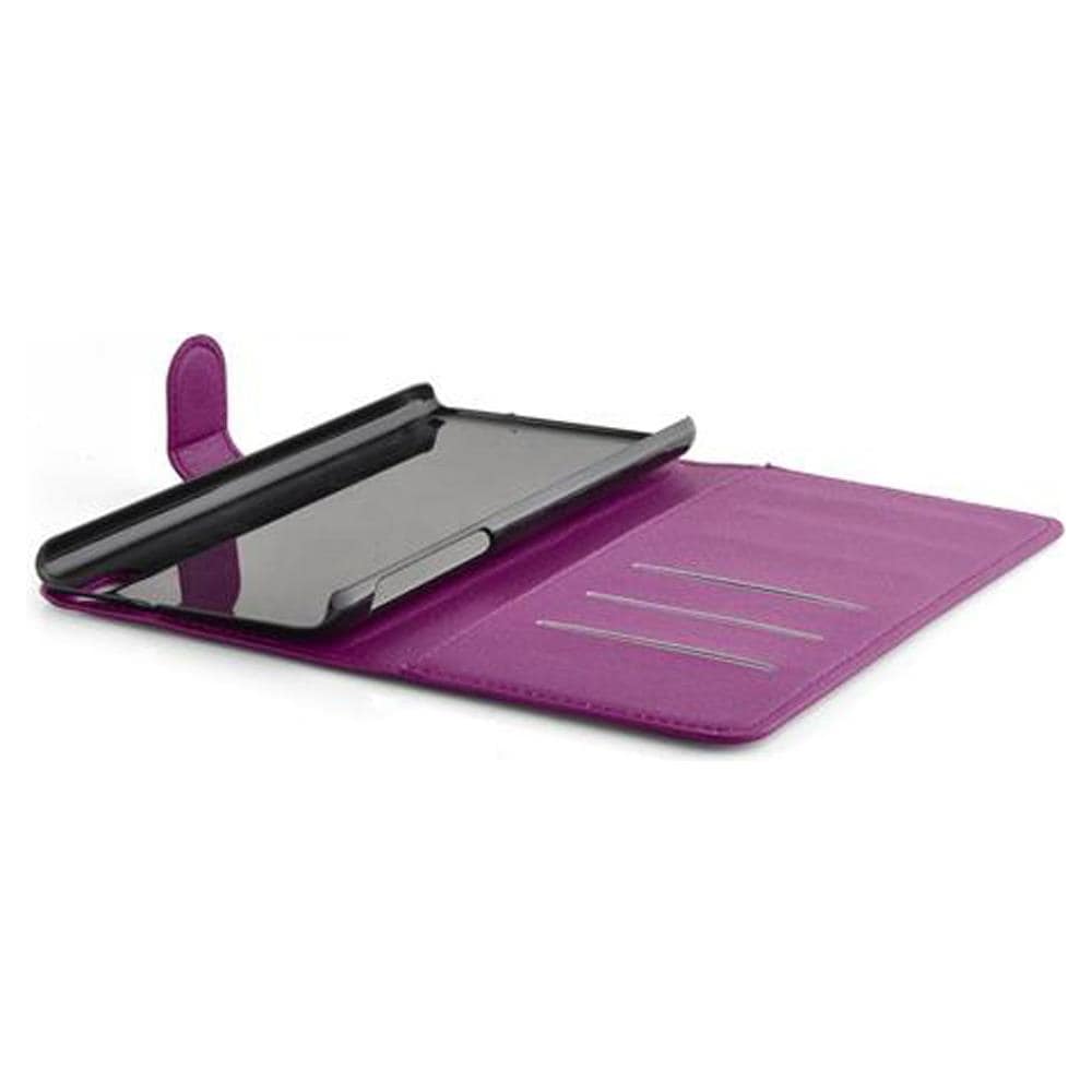 Custodia Compatibile Con Htc Desire 816 In Violetta Ametista - Coperchio Protettiva Con Chiusura Magnetica, Funzione Stand E Tasca Per Le Carte - Foto 5