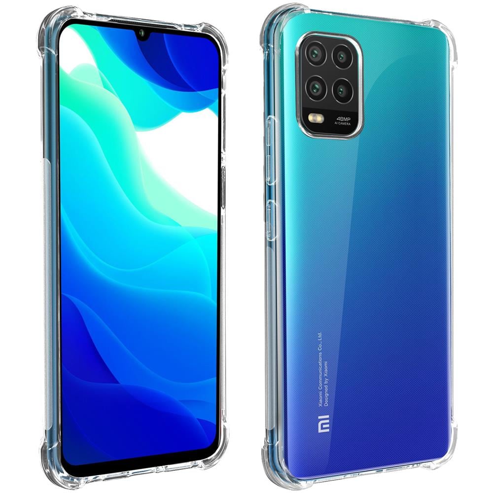 Cover Xiaomi Mi 10 Lite Silicone Bumper Resistente Trasparente - - Foto 1