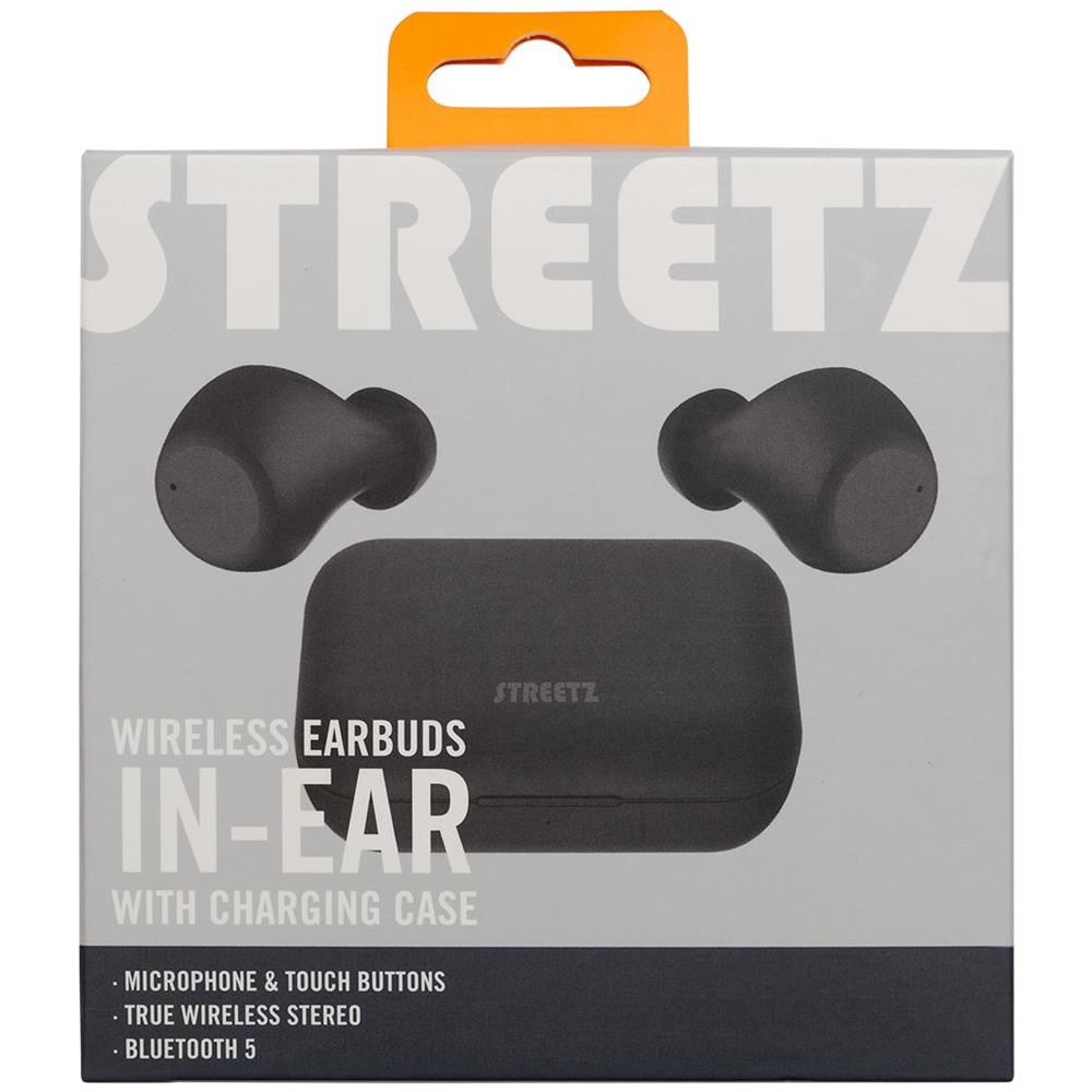 Cuffie Intrauricolari Wireless Con Custodia Di Ricarica, Bt 5, Tws, Nero - Foto 8