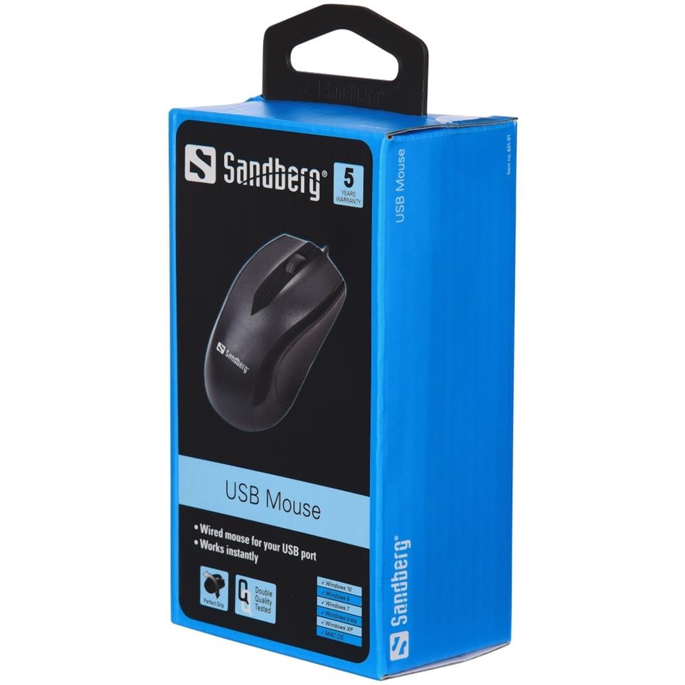 USB Ottico 1200DPI Mano destra Nero mouse - Foto 2