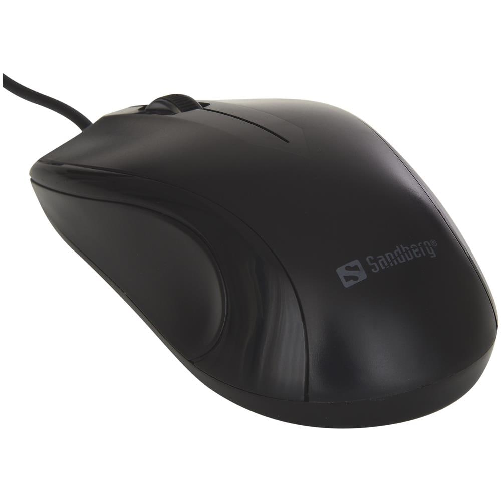 USB Ottico 1200DPI Mano destra Nero mouse - Foto 1