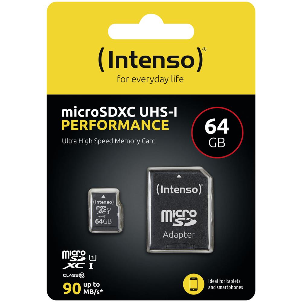 microSDXC 64GB Class 10 UHS-I U1 Performance - Foto 2