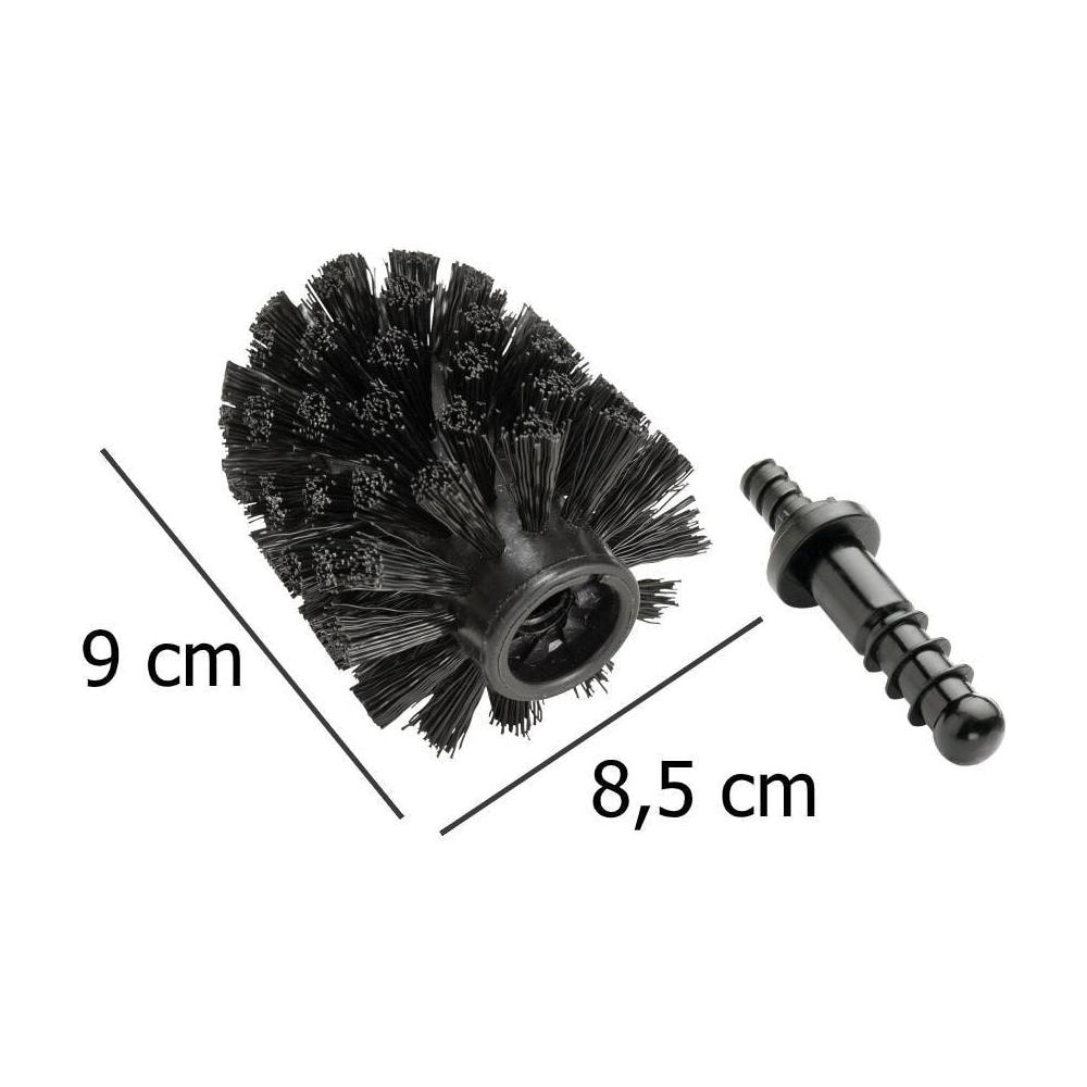Punta Di Ricambio Per Spazzola Igienica, Colore Nero, 8,5 Cm - Foto 2