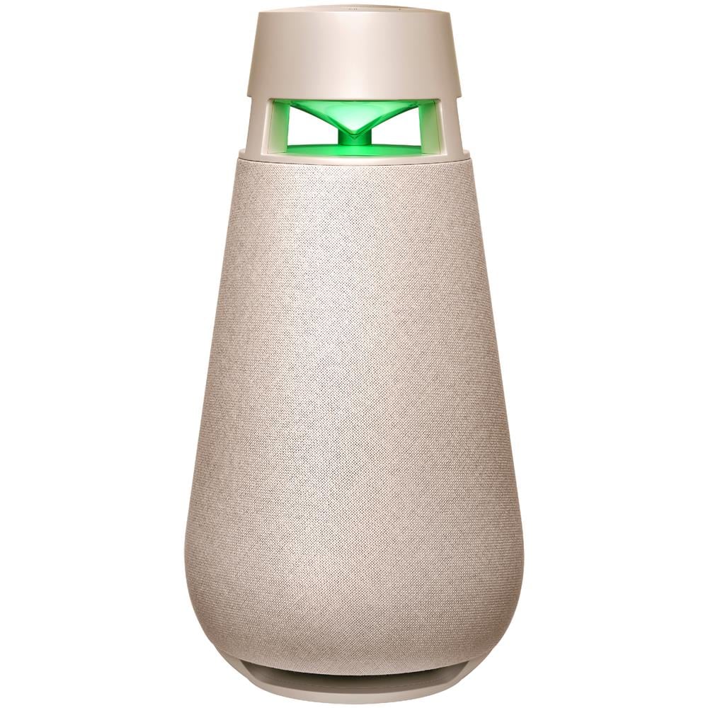 XBOOM 360 XO3 Altoparlante Portatile Mono Potenza 50 W con Audio 360° e Illuminazione Emozionale Bluetooth - Beige - Foto 1