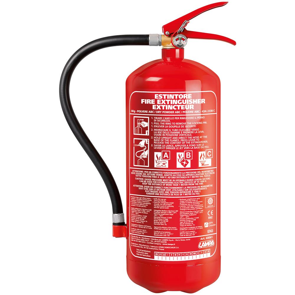 Fire-off, Estintore A Polvere, 6 Kg - Foto 1