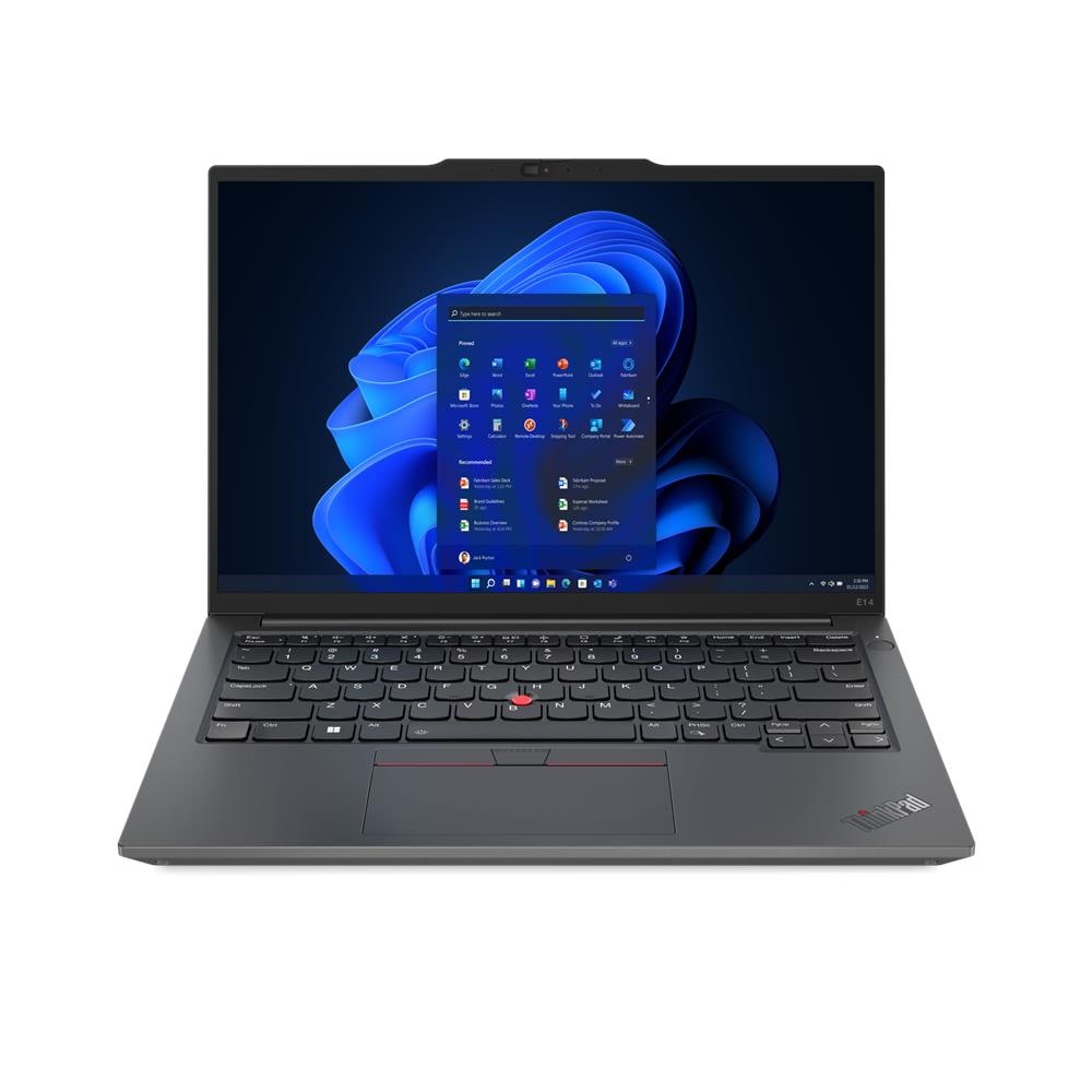 ThinkPad E14 Intel Core™ i5 i5-13420H Computer Portatile 35,6 cm (14") WUXGA 16 GB DDR4-SDRAM 512 GB SSD Wi-Fi 6 (802.11ax) Windows 11 Pro Nero - Foto 1