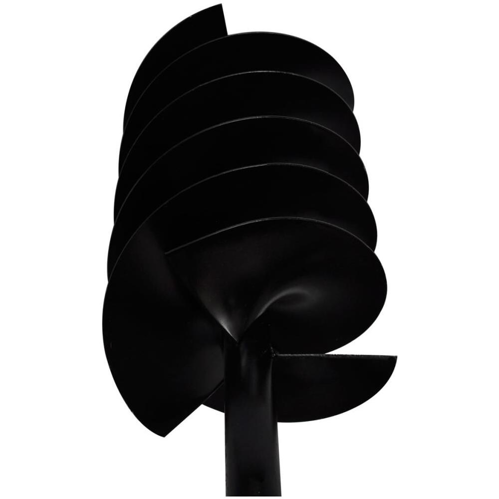 Trapano Terra Con Maniglia 180 Mm Doppia Spirale Acciaio Nero - Foto 13