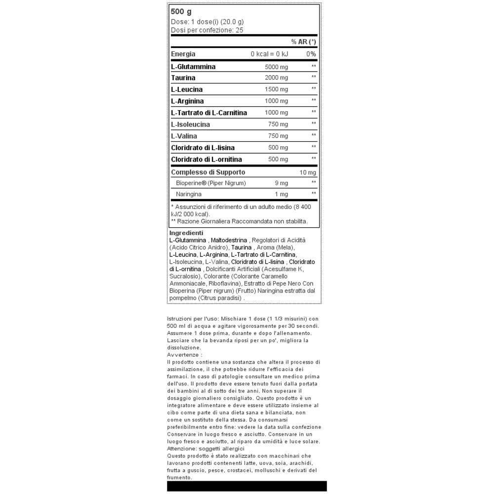 Amino Magic 1,1 Lb (500g) - Scitec - Amino Acids - Mela - Foto 2