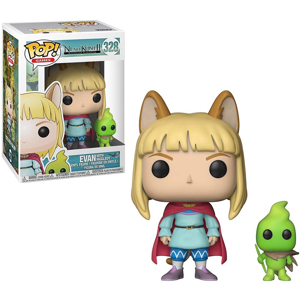 Evan With Higgledy (ni No Kuni) Pop! Vinyl Figure - Foto 1