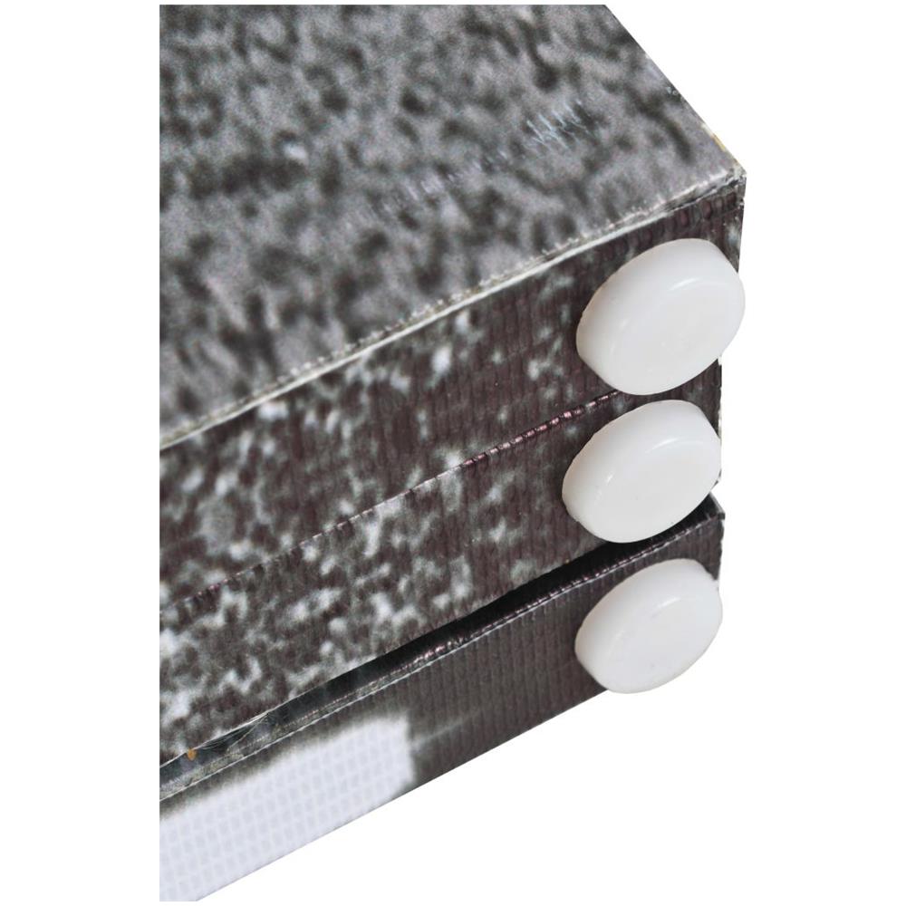 Paravento Pieghevole 120x170 cm Stampa Bus Londra Bianco e Nero - Foto 5