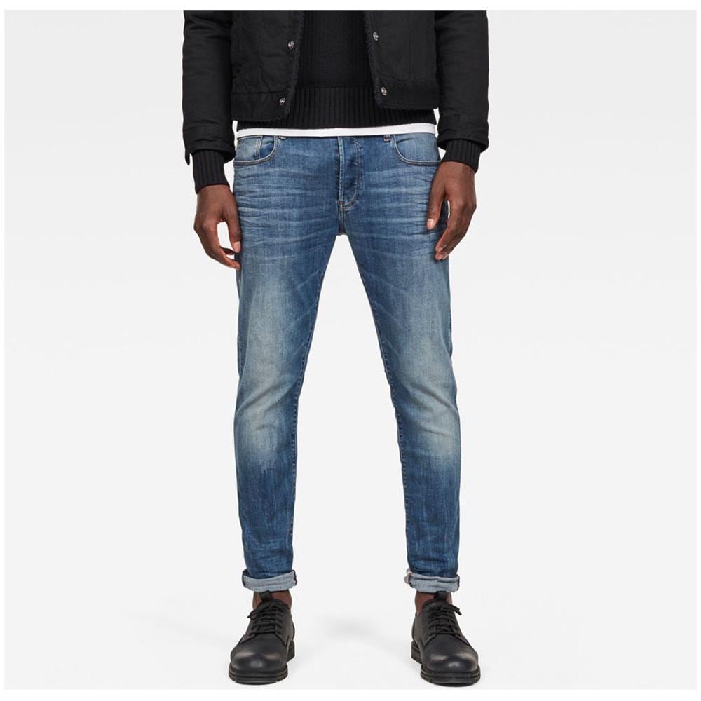 Pantaloni Gstar 3301 Slim L32 Abbigliamento Uomo W27-l32 - Foto 1