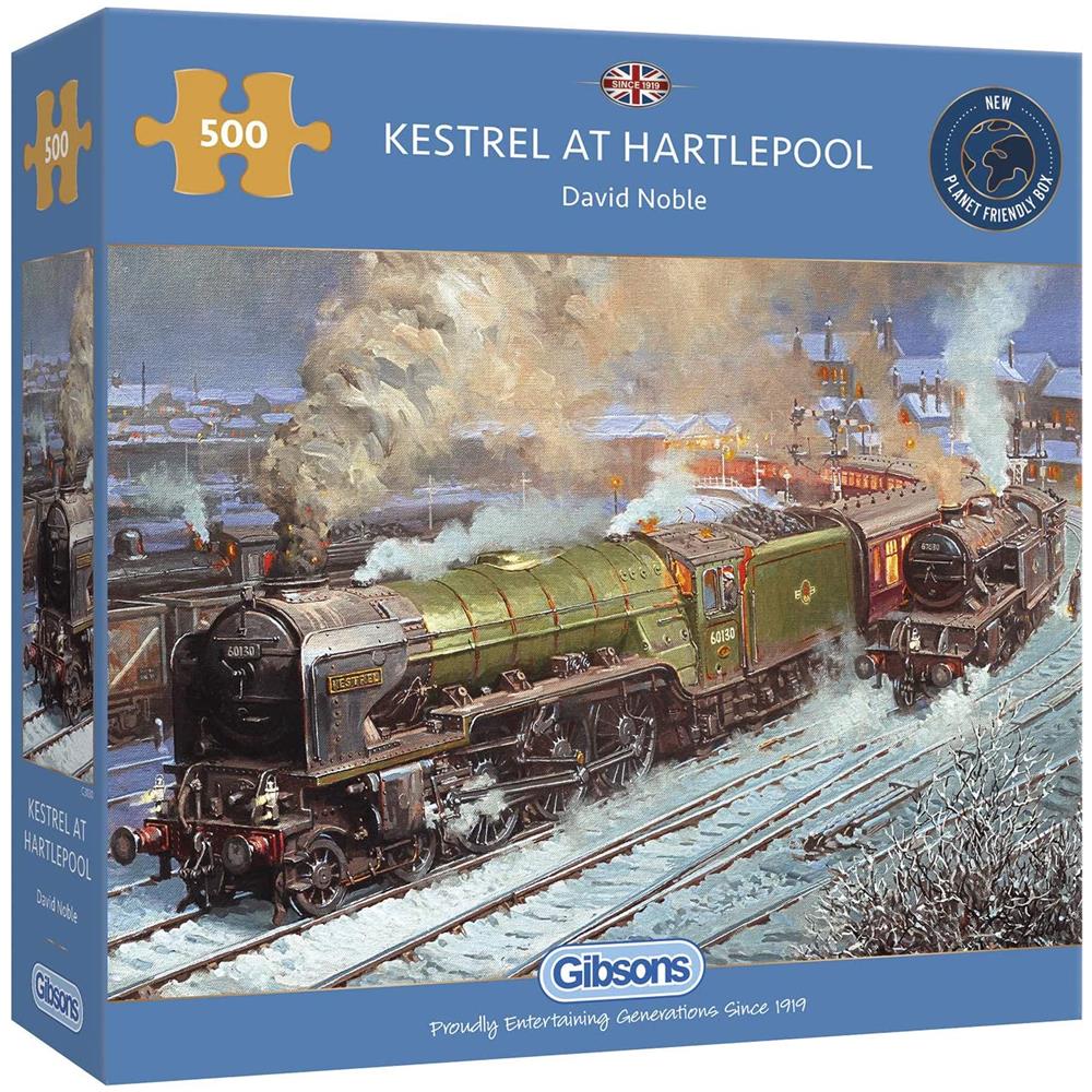 Gibsons Kestrel A Hartlepool 500 Piece Jigsaw Puzzle - Foto 1
