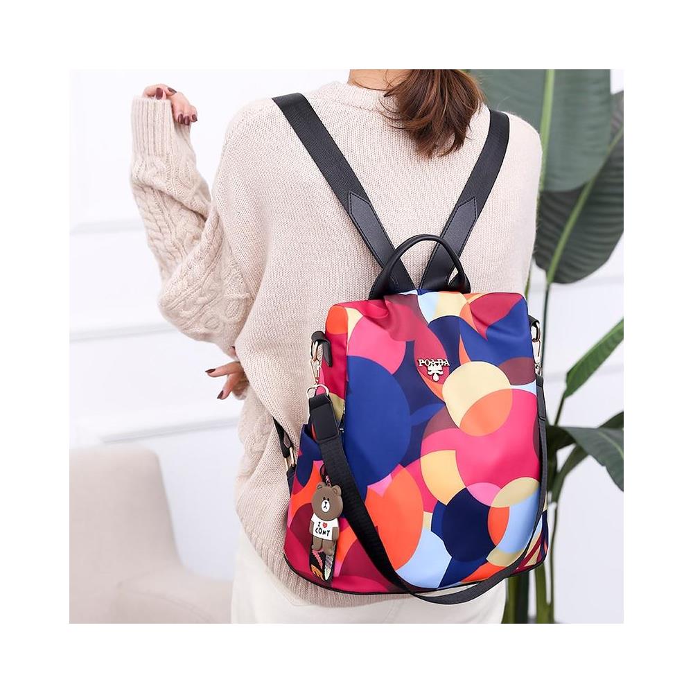SLOWMOOSE - Zaino Da Donna Antifurto Alla Moda, Borsa Da Scuola Oxford In  Tessuto Resistente [ rosso / 32 Cm X 30 Cm X 13 Cm] - ePRICE