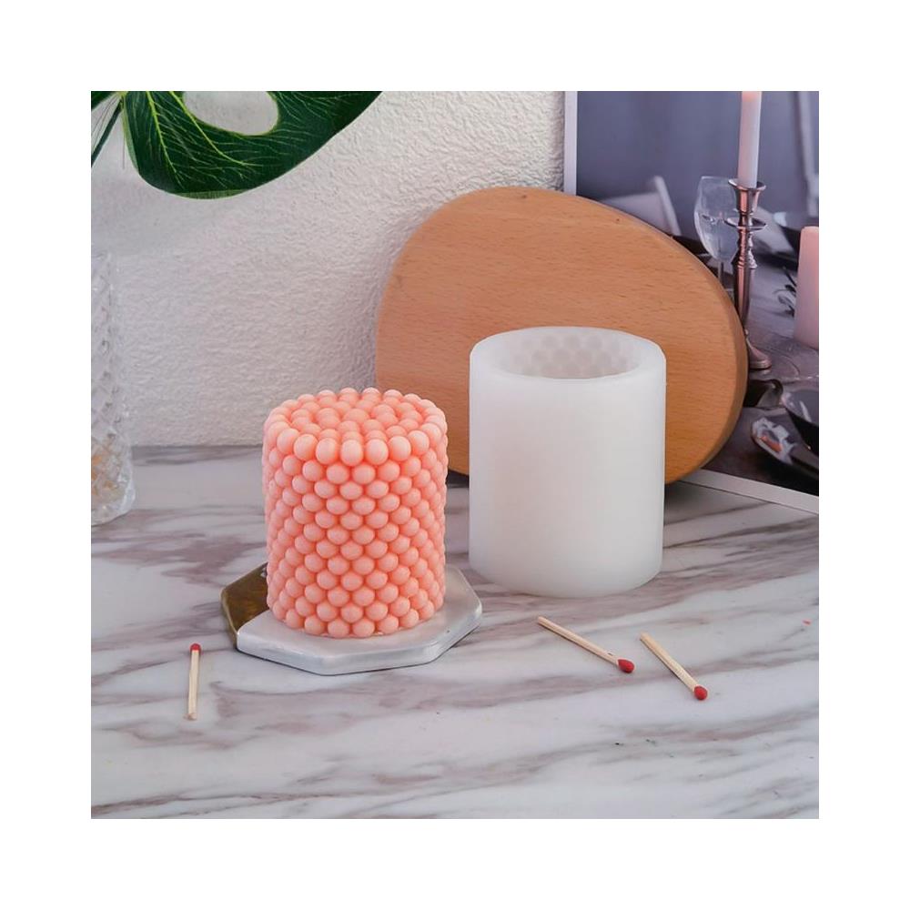Forma Leggera Piccole Bolle In Silicone 7,5 Cm Bianco - Foto 2