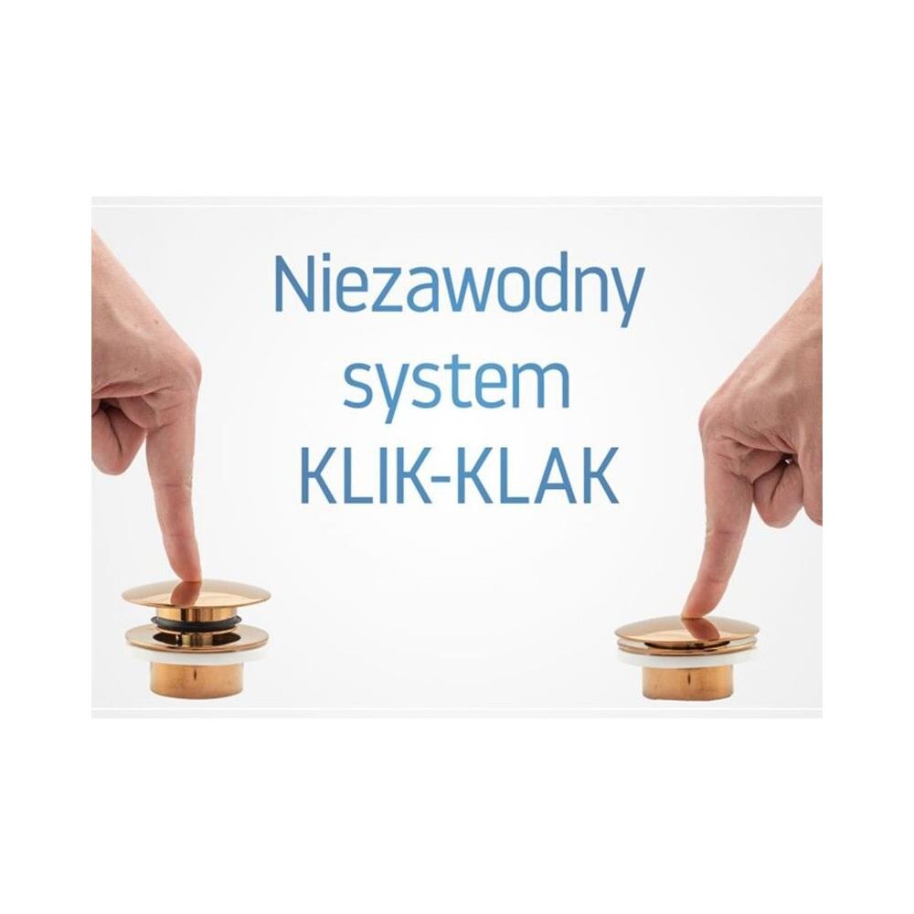 Tappo Per Lavabo Universale Klik-klak Rea White - Foto 2