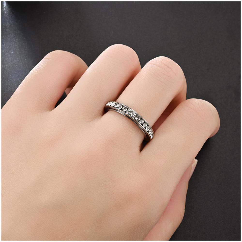 Anello Antistress Girevole Silver - Foto 2