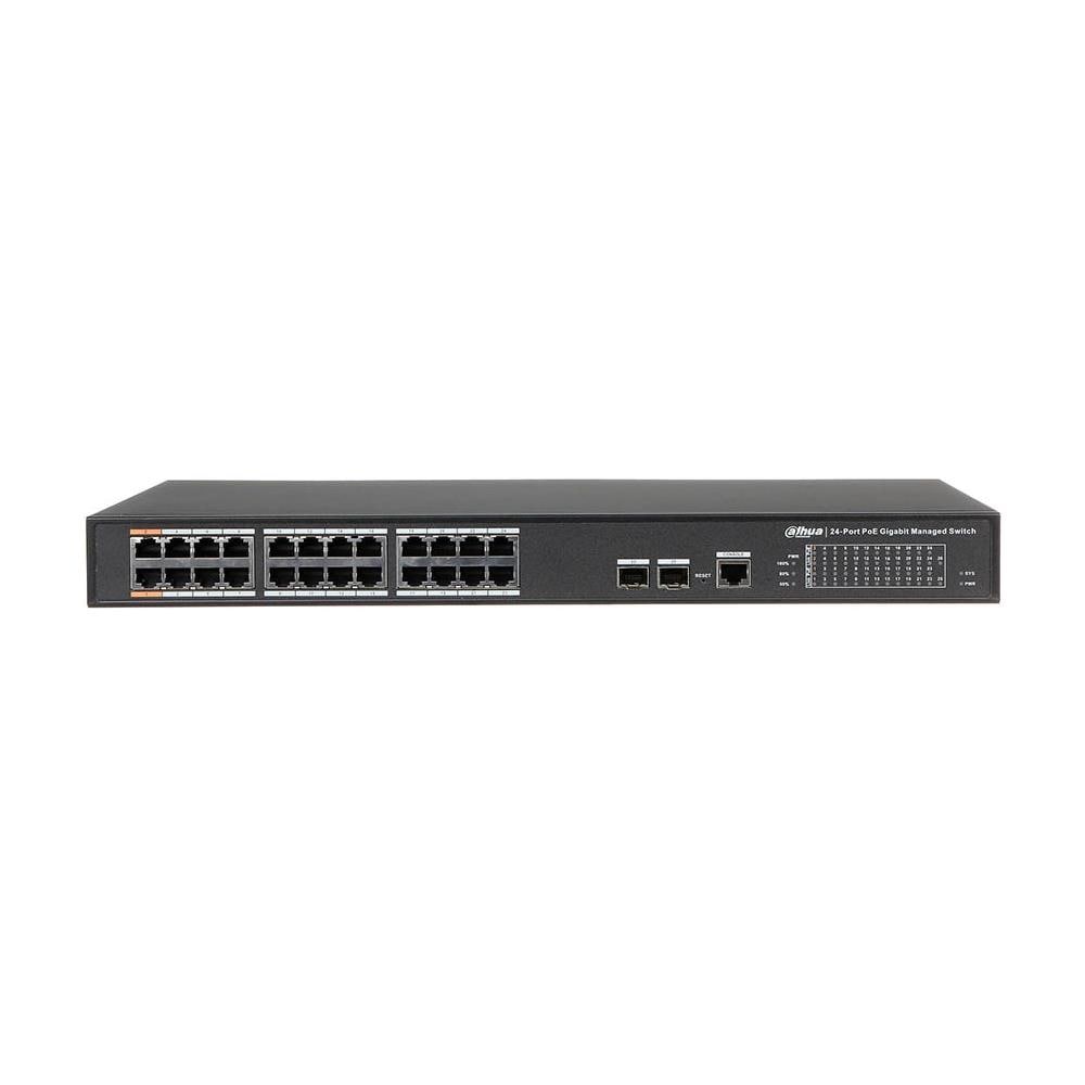 Commutateur Gigabit Poe 24 Ports Dh-pfs4226-24gt-360 - Foto 2