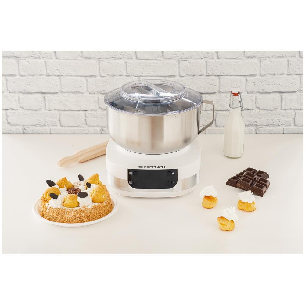 Impastatrice G20145 con Capacità 5 Litri 5 Livelli Velocità Potenza 1500 W Colore Bianco/ Acciaio Inossidabile - Foto 7