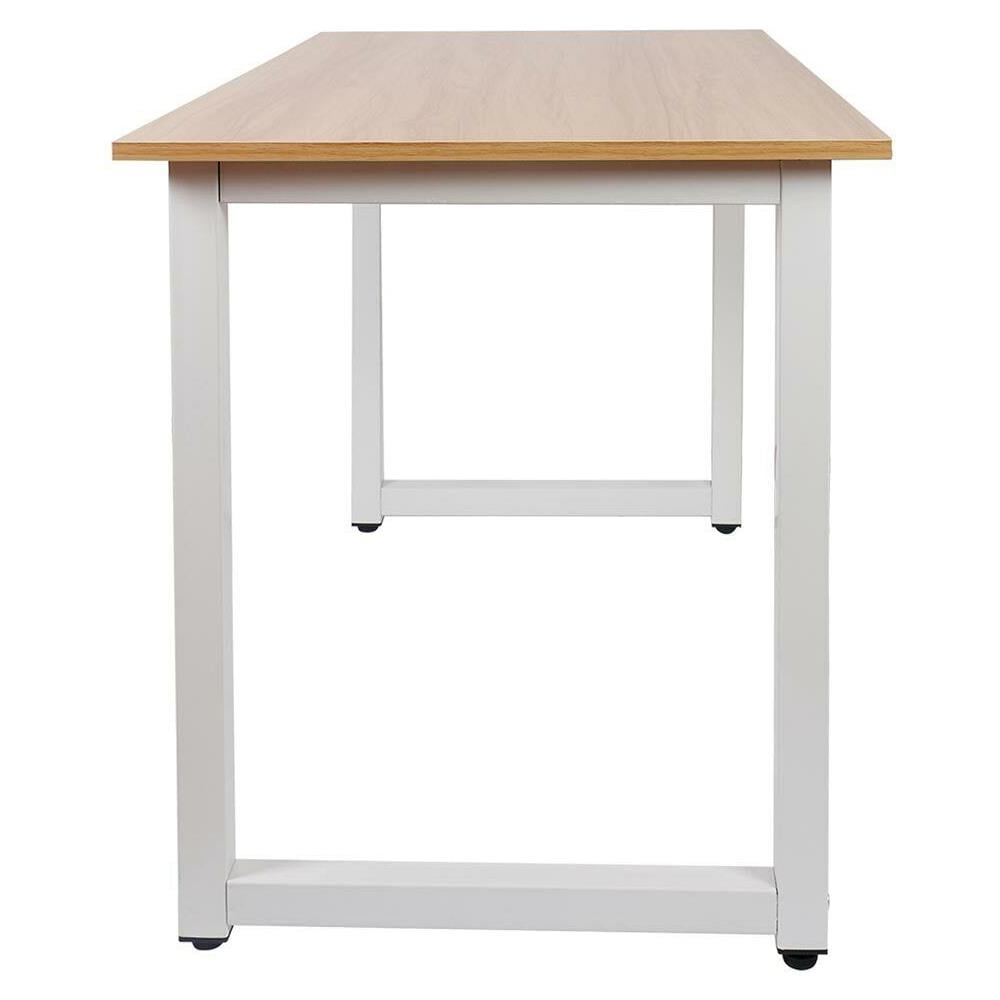 Scrivania Tavolo Porta Pc Computer In Legno E Metallo Casa Ufficio 120x60x70cm - Foto 2