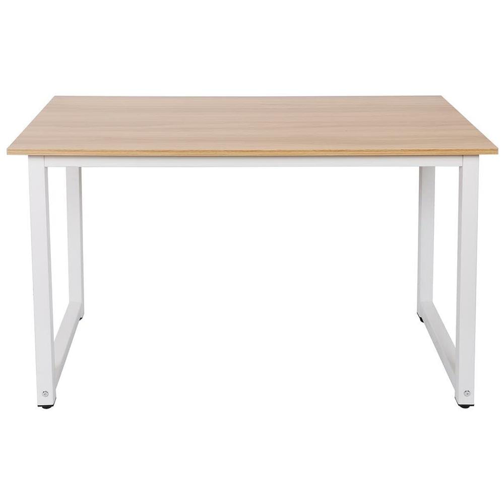 Scrivania Tavolo Porta Pc Computer In Legno E Metallo Casa Ufficio 120x60x70cm - Foto 4