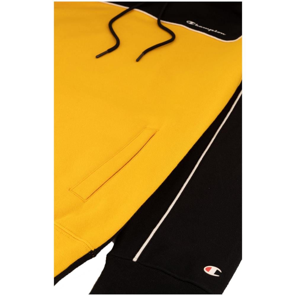 Felpa Uomo con Cappuccio Colorblock - Foto 5