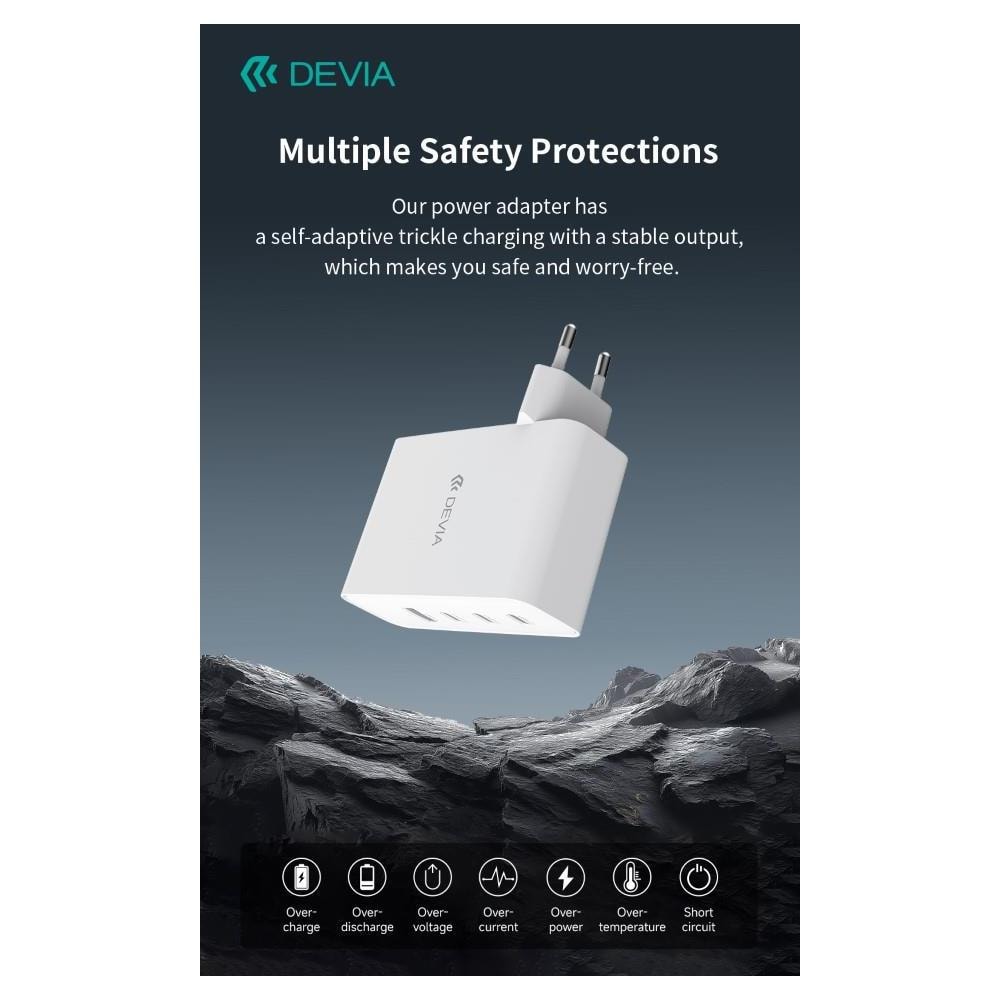 Carica batterie PD da 100 Watt GaN 3 uscite Tipo-C e una Usb A - Foto 2