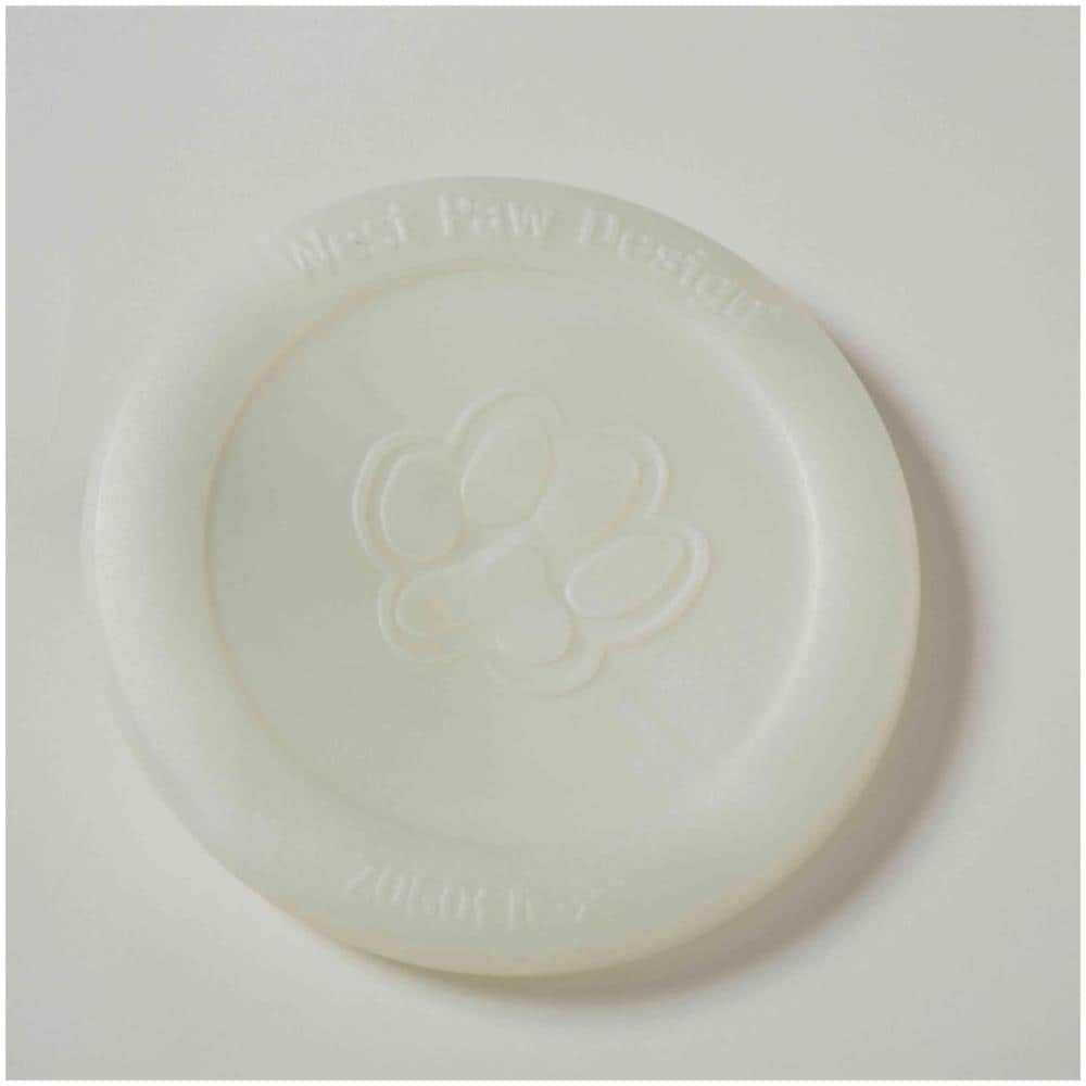 Frisbee Per Cani S'illumina Al Buio Zisc Taglia L Bianco 1938 - Foto 3