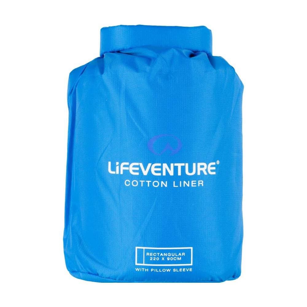 Accessori Cotton Sleeping Bag Liner Rectangular Sacchi A Pelo 210 X 80 Cm - Foto 1