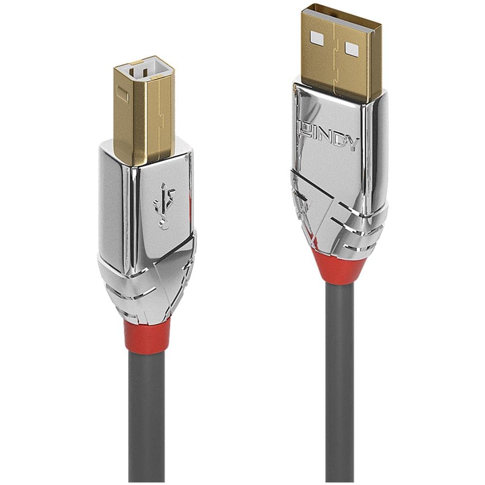 Cavo Usb 2.0 Tipo A A B Cromo Line, 5m - Foto 1