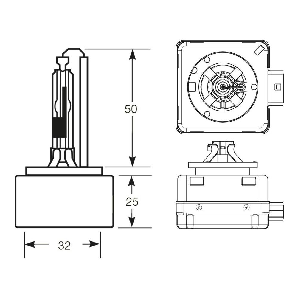 R85406 Lampadina Xenon Hid D1r - Foto 1