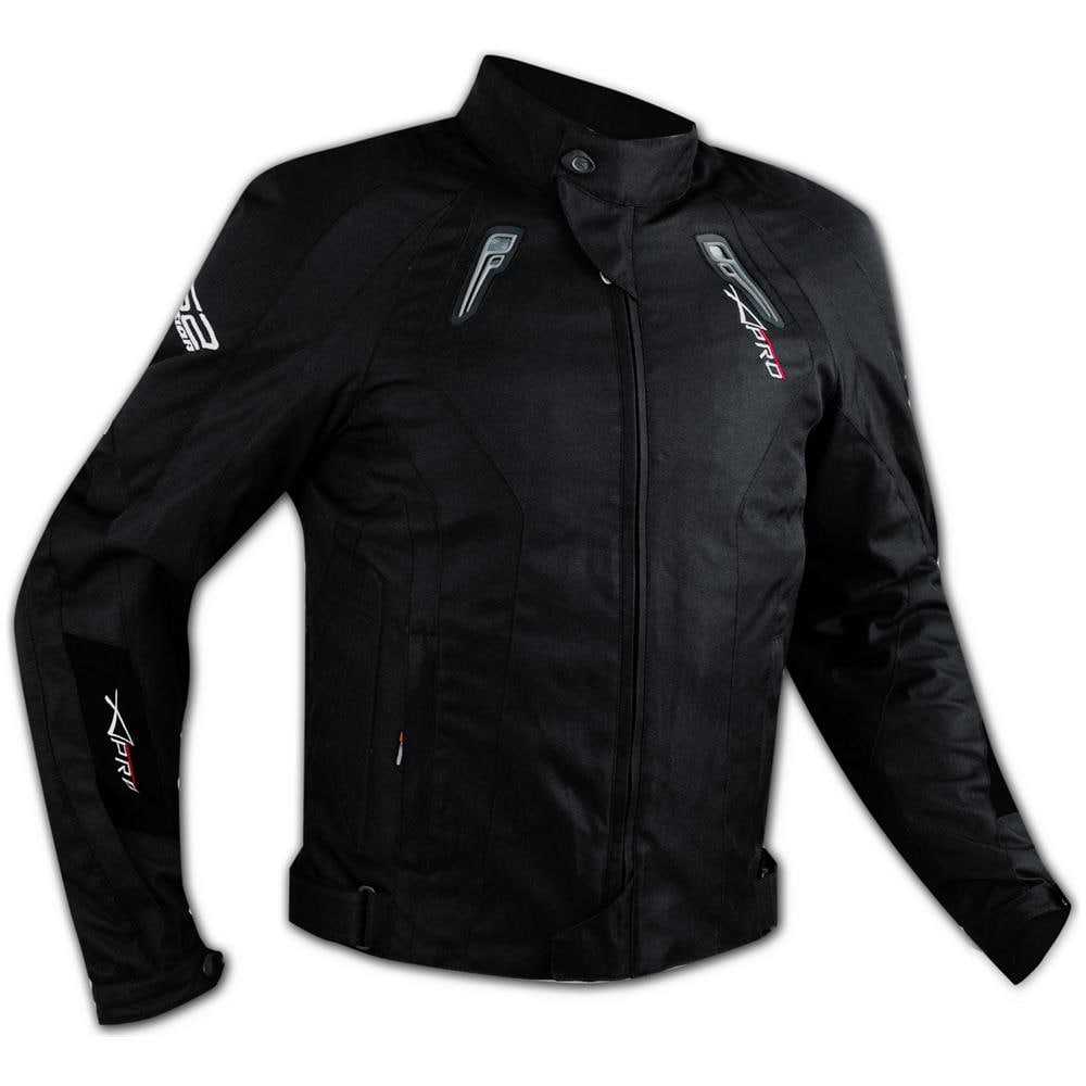 Giacca Cordura Sportiva Traspirante Moto Gilet Termico Protezioni Ce Nero S - Foto 1