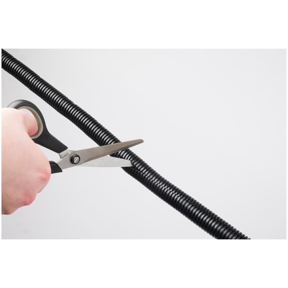 Ordina Cavi Tubo Cable Management Manica Cable Organizer Per Gestire I Cavi Dalla Tv Pc E Console Per Videogiochi 11 Metro Diametro Esterno Di Lunghezza X 32mm - Nero - Foto 1