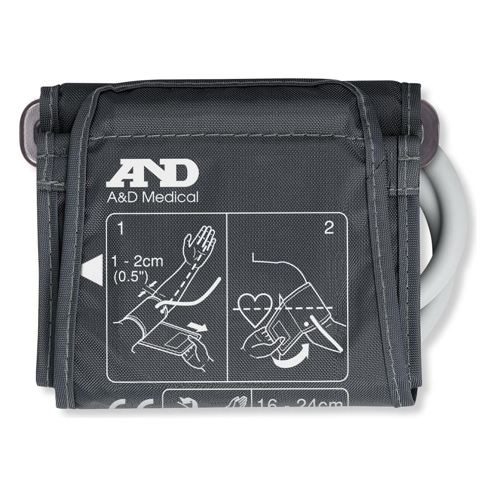 Bracciale per Misuratori di Pressione Nera e Grigia UA-CUFBOXCH - Foto 2