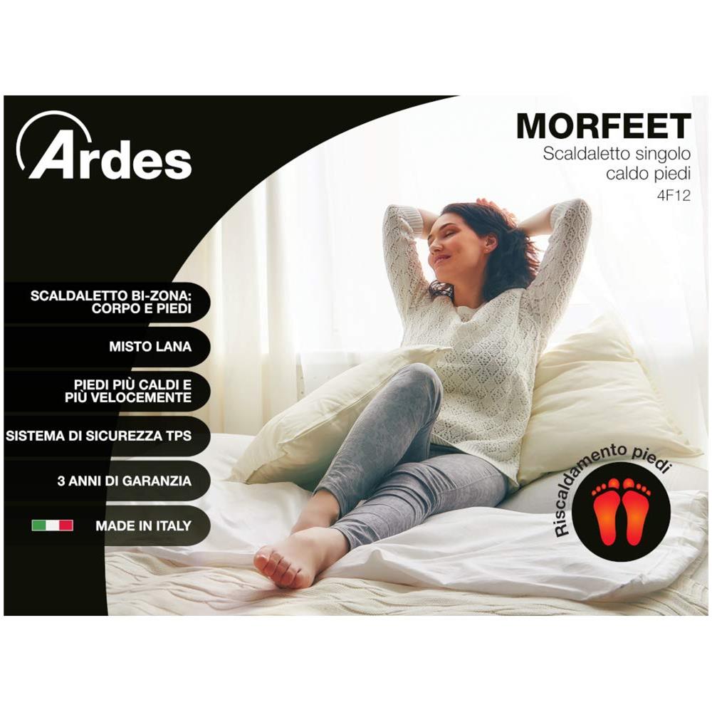 Termocoperta Scaldaletto Singolo Morfeet Misto Lana 160 x 80 cm - Foto 3