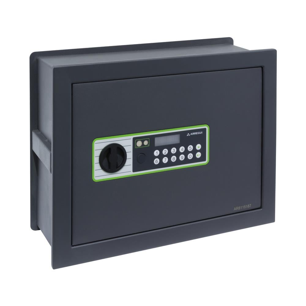 Supra 241150 Cassaforte A Muro Con Serratura A Chiave | Cassaforte Da Incaso A Parete Con Fondo Estensibile | Alto Livello Di Sicurezza | Facile Da Installare | 32 X 42 X 15/25 Cm - Foto 1