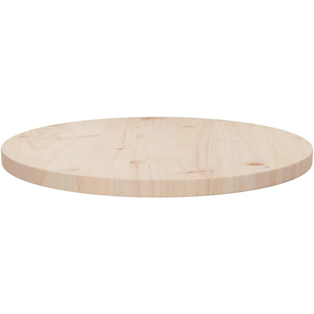 Piano Tavolo 50x2,5 Cm In Legno Massello Di Pino - Foto 2