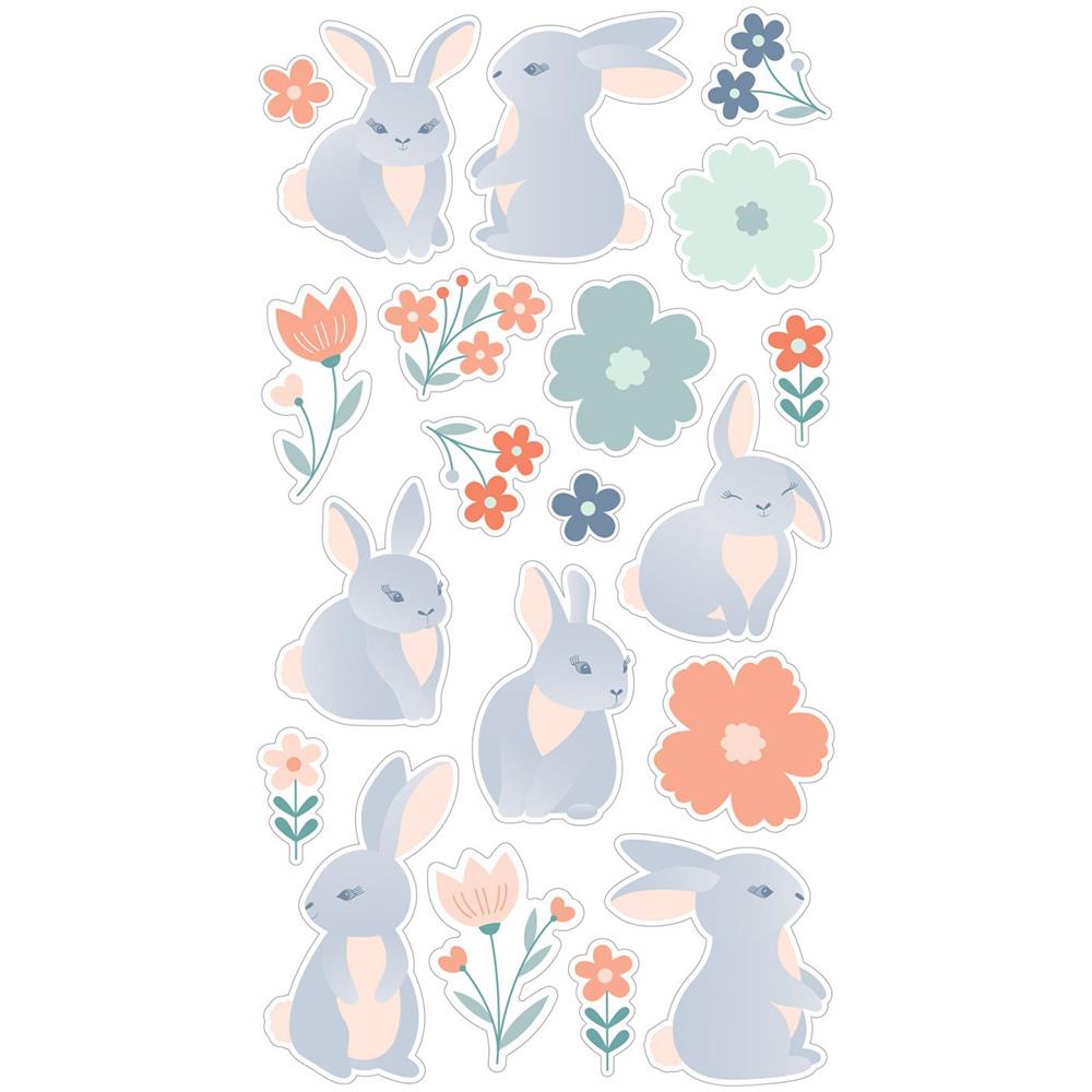 Adesivi 3d Pastello Per Coniglietti - Foto 1