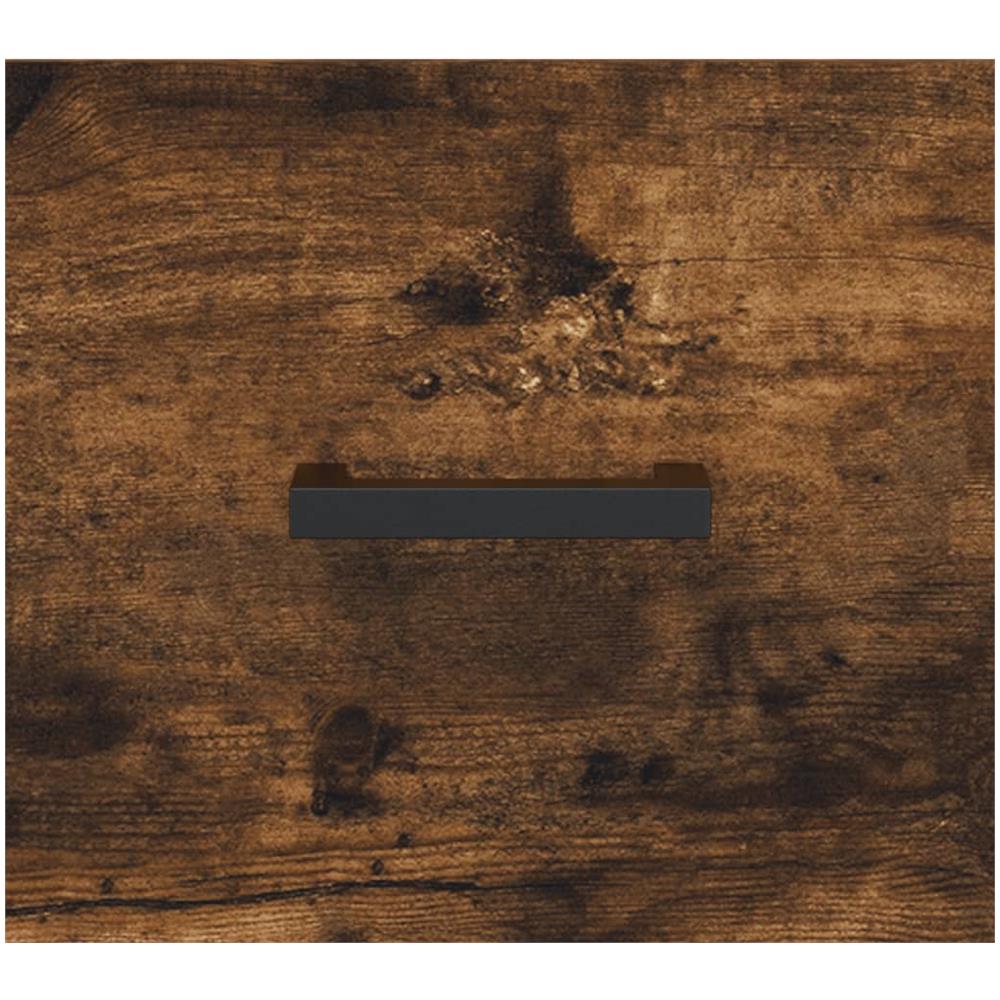 Panca Porta Scarpe Rovere Fumo 102x35x55 Cm Legno Multistrato - Foto 10