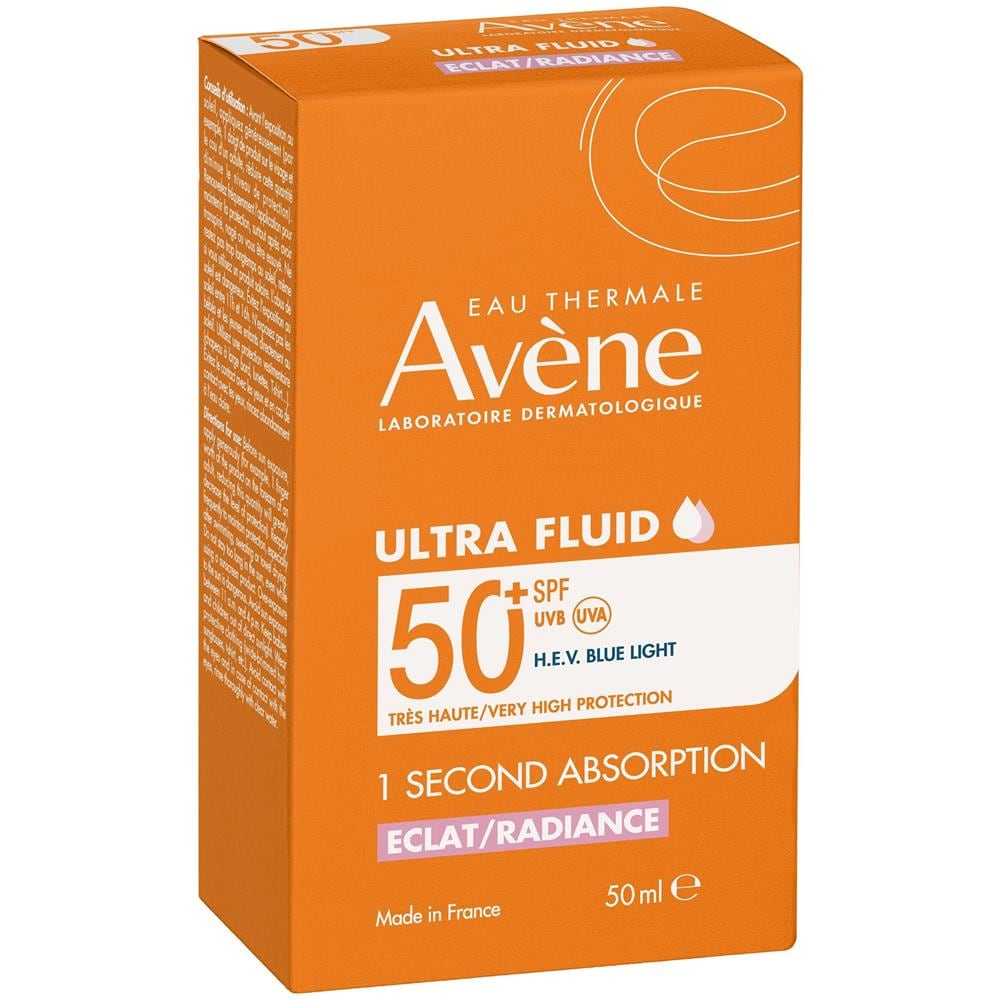 Eau Thermale Avene Solare Ultra Fluid Luminosita' SPF 50+ 50 ml - Foto 1