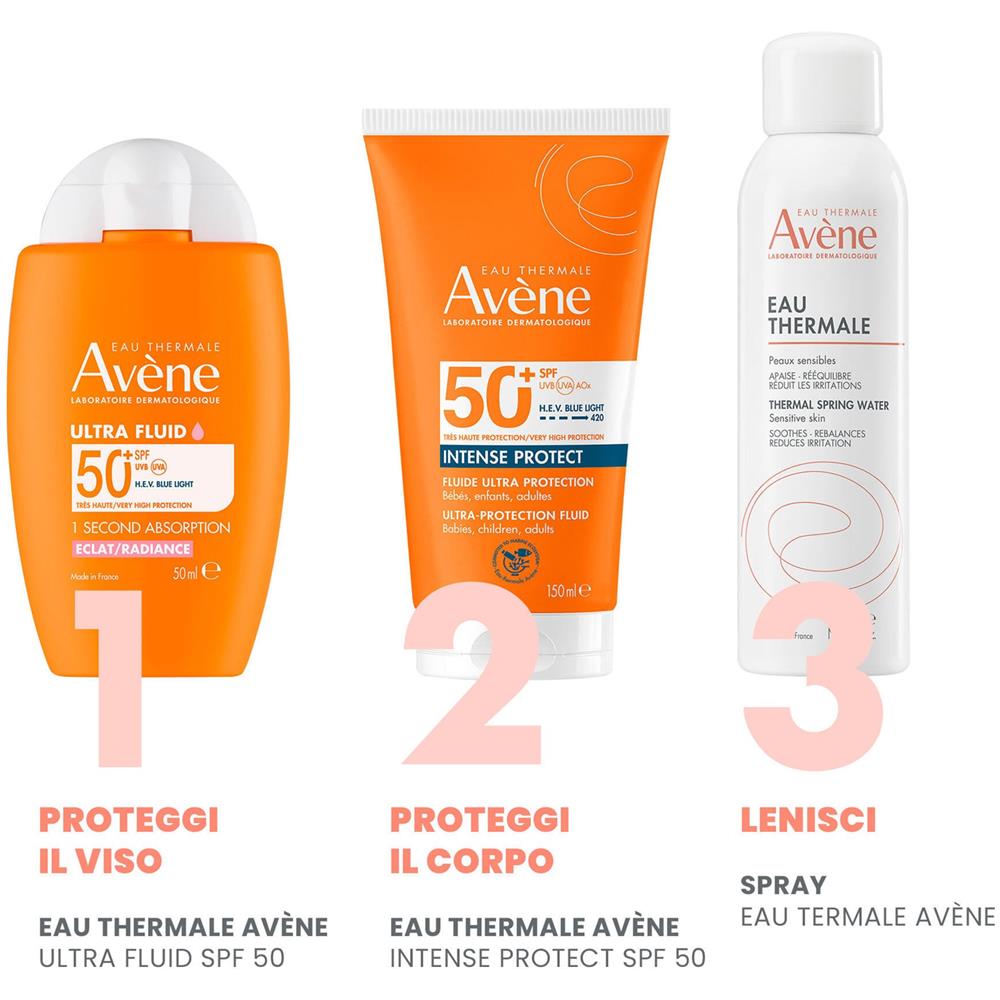 Eau Thermale Avene Solare Ultra Fluid Luminosita' SPF 50+ 50 ml - Foto 8