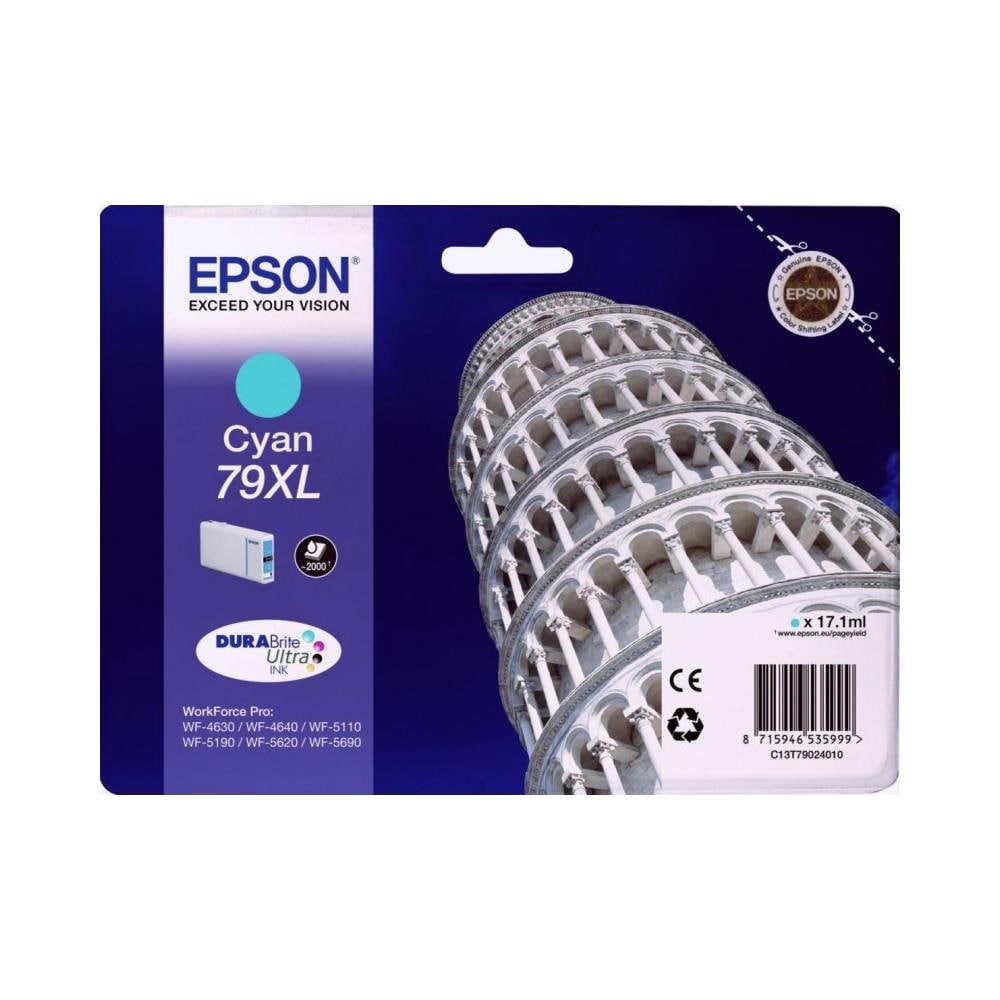 Cartuccia Inchiostro Rs79Xl Ciano Originale C13T79024010 - Foto 9