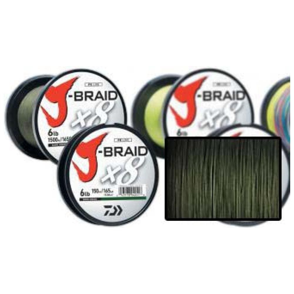 Trecciato J-braid 0,24 Mm 300 M Unica Verde - Foto 1