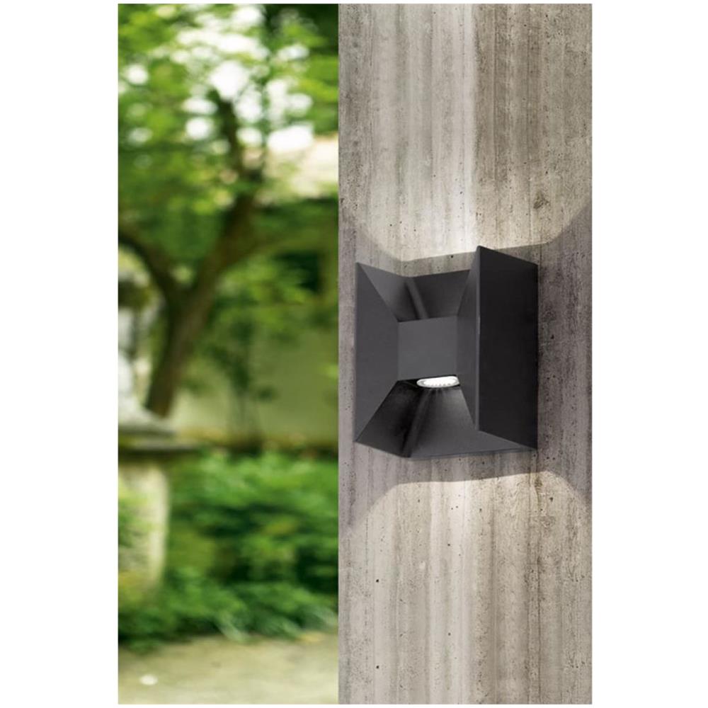 Luce A Led Da Parete Esterna Morino 5w Antracite 93319 - Foto 2