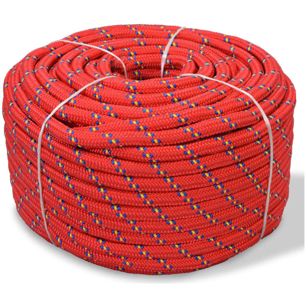 Corda Nautica In Polipropilene 14 Mm 250 M Rosso - Foto 1