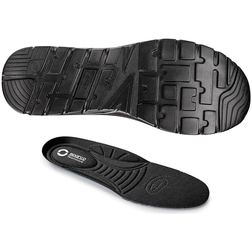 Practice S1p Scarpe Antinfortunistiche Indoor In Mesh Traspirante Nere-azzurre (45)  - Foto 2