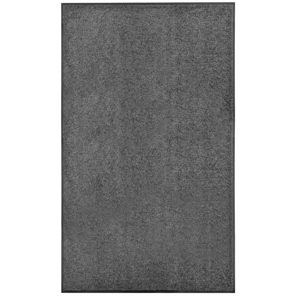 Zerbino Lavabile Antracite 90x150 Cm - Foto 1