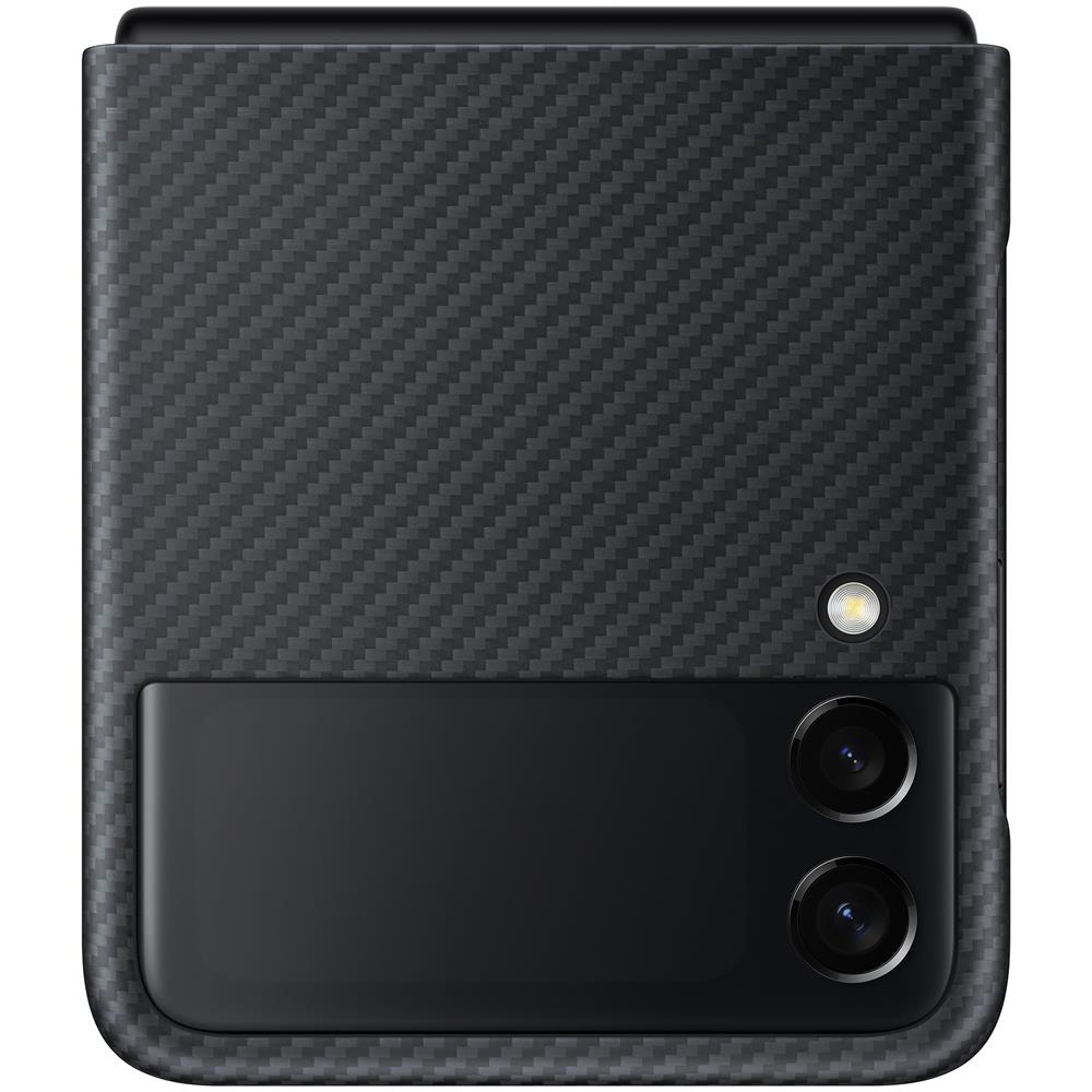 Custodia Aramid per Galaxy Z Flip3, Colore: Black - Foto 2